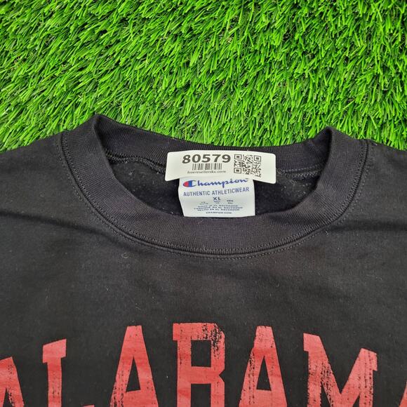 University-of Alabama Cropped Sweatshirt Women XL 25x21 Baggy - Picture 10 of 14